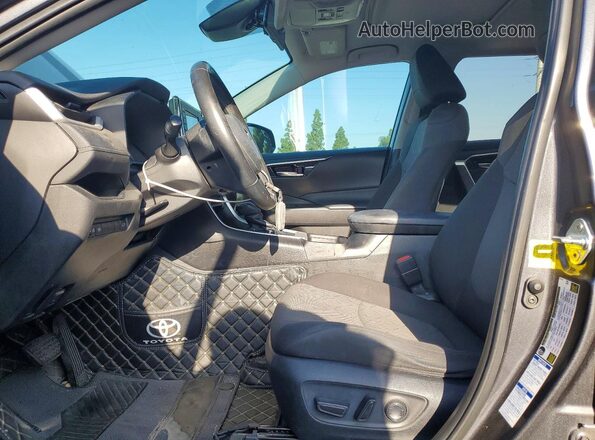 2T3RWRFV7MW111692 2021 TOYOTA RAV4 Gray Widok wnętrza z przodu