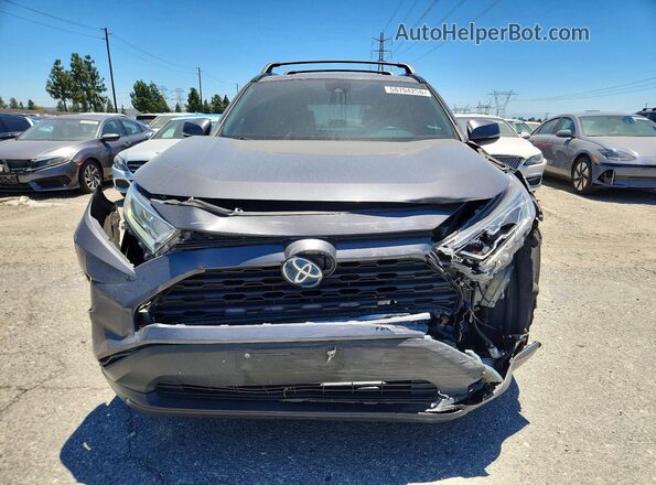 2T3RWRFV7MW111692 2021 TOYOTA RAV4 Gray Widok z przodu