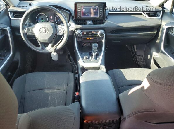 2T3RWRFV7MW111692 2021 TOYOTA RAV4 Gray Widok deski rozdzielczej