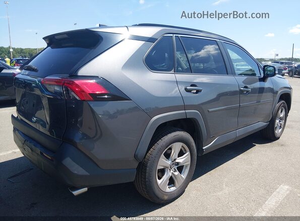 2T3RWRFV7NW135458 2022 TOYOTA RAV4 HYBRID Gray Trasero derecho