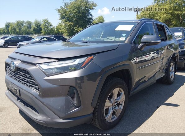 2T3RWRFV7NW135458 2022 TOYOTA RAV4 HYBRID Gray Vista tres cuartos delantera izquierda
