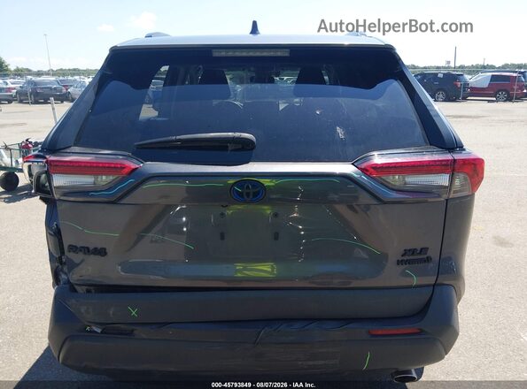 2T3RWRFV7NW135458 2022 TOYOTA RAV4 HYBRID Gray 