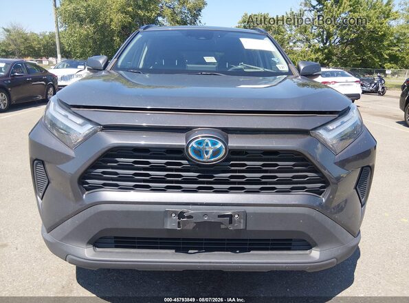 2T3RWRFV7NW135458 2022 TOYOTA RAV4 HYBRID Gray Vista del cuadro de instrumentos