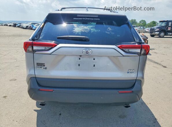 2T3RWRFV7SW275280 2025 TOYOTA RAV4 Silver უკანა ხედი