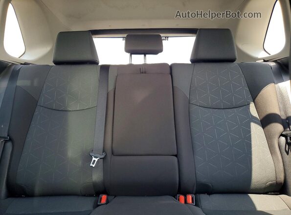 2T3RWRFV7SW275280 2025 TOYOTA RAV4 Silver უკანა სავარძლების ხედი