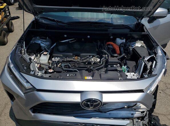 2T3RWRFV7SW275280 2025 TOYOTA RAV4 Silver ძრავის განყოფილების ხედი