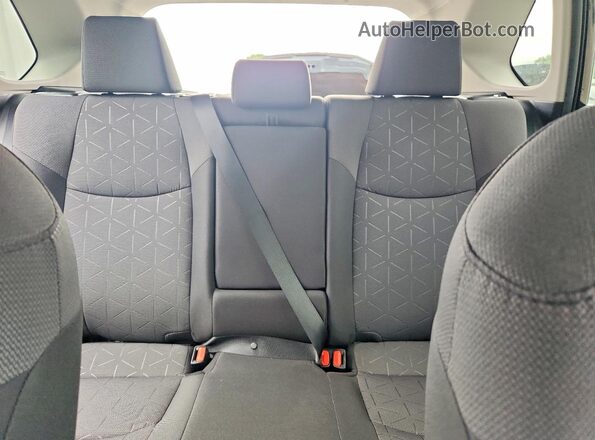 2T3RWRFV8KW013476 2019 TOYOTA RAV4 Black Вид задніх сидінь