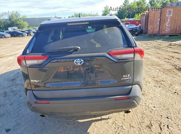 2T3RWRFV8KW041343 2019 TOYOTA RAV4 Black უკანა ხედი
