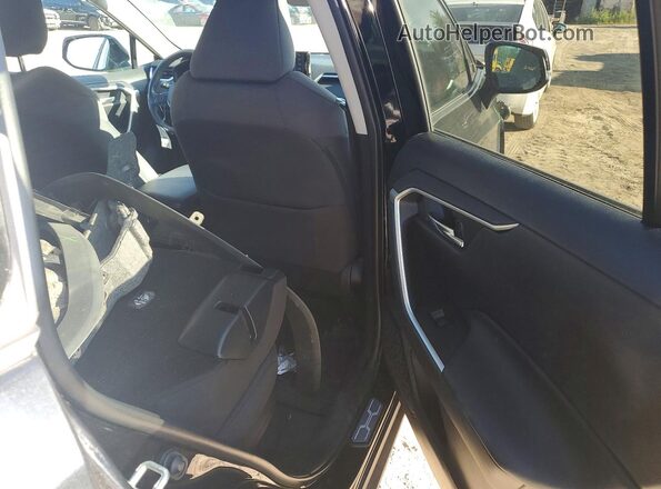 2T3RWRFV8KW041343 2019 TOYOTA RAV4 Black უკანა სალონის ხედი