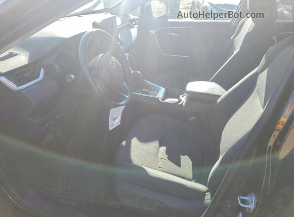 2T3RWRFV8KW041343 2019 TOYOTA RAV4 Black წინა სალონის ხედი