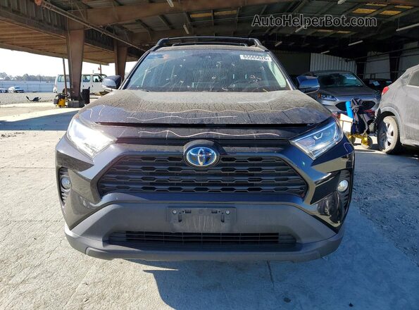 2T3RWRFV8LW058242 2020 TOYOTA RAV4 Черный Вид спереди