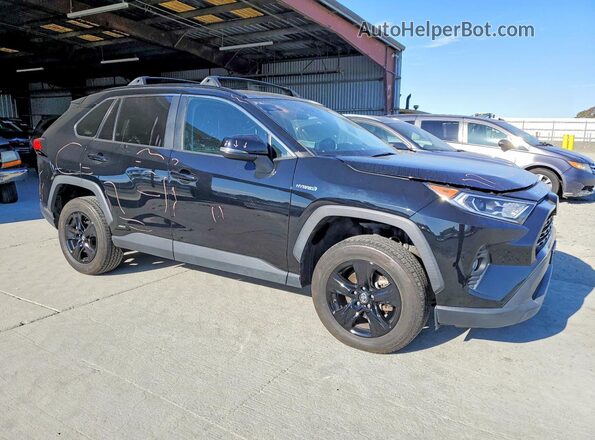 2T3RWRFV8LW058242 2020 TOYOTA RAV4 Черный Передняя правая четверть