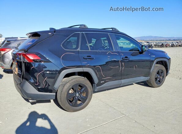 2T3RWRFV8LW058242 2020 TOYOTA RAV4 Черный Задняя правая четверть