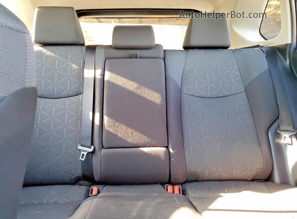 2T3RWRFV8LW058242 2020 TOYOTA RAV4 Черный Вид задних сидений