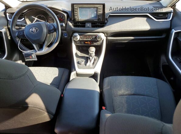 2T3RWRFV8LW058242 2020 TOYOTA RAV4 Черный Вид панели приборов