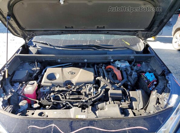 2T3RWRFV8LW058242 2020 TOYOTA RAV4 Черный Вид подкапотного пространства