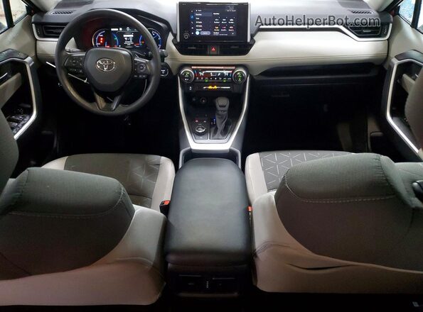 2T3RWRFV8SW294629 2025 TOYOTA RAV4 Red Առջևի վահանակի տեսք