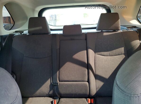 2T3RWRFV9KW043473 2019 TOYOTA RAV4 Black უკანა სავარძლების ხედი