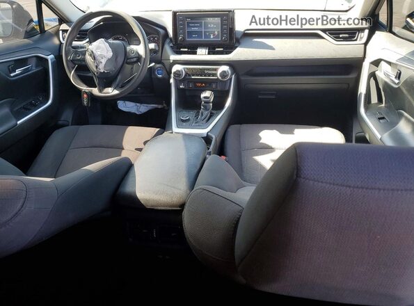 2T3RWRFV9KW043473 2019 TOYOTA RAV4 Black წინა პანელის ხედი