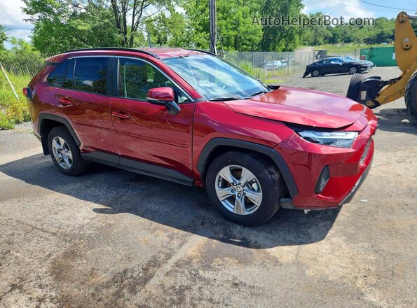 2T3RWRFV9SW294896 2025 TOYOTA RAV4 Maroon Front right