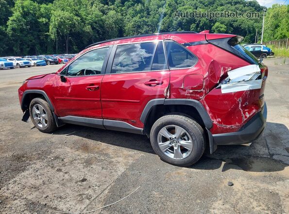 2T3RWRFV9SW294896 2025 TOYOTA RAV4 Maroon Rear left