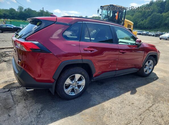 2T3RWRFV9SW294896 2025 TOYOTA RAV4 Maroon Rear right