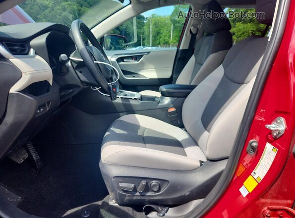 2T3RWRFV9SW294896 2025 TOYOTA RAV4 Maroon Front interior view