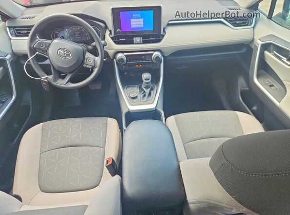 2T3RWRFV9SW294896 2025 TOYOTA RAV4 Maroon Dashboard view