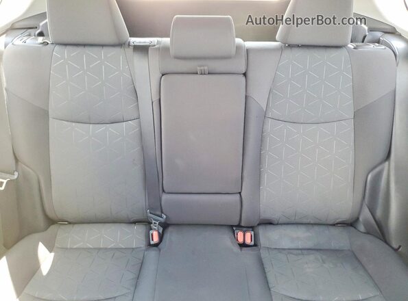 2T3RWRFVXLW047923 2020 TOYOTA RAV4 Blue Rear seats view