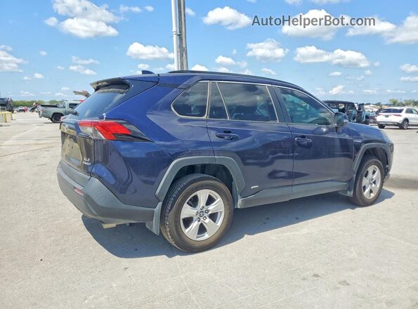 2T3RWRFVXLW047923 2020 TOYOTA RAV4 Blue Rear right