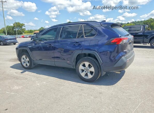 2T3RWRFVXLW047923 2020 TOYOTA RAV4 Blue Rear left