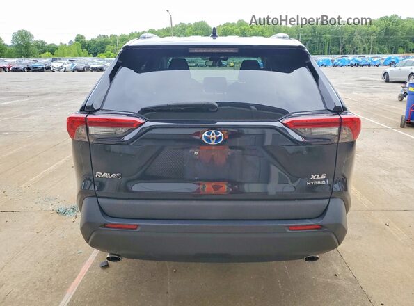 2T3RWRFVXLW066911 2020 TOYOTA RAV4 Black Vista trasera