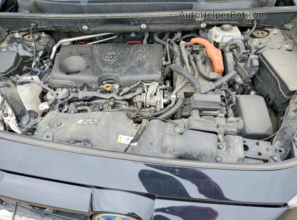 2T3RWRFVXLW066911 2020 TOYOTA RAV4 Black Vista del compartimento del motor