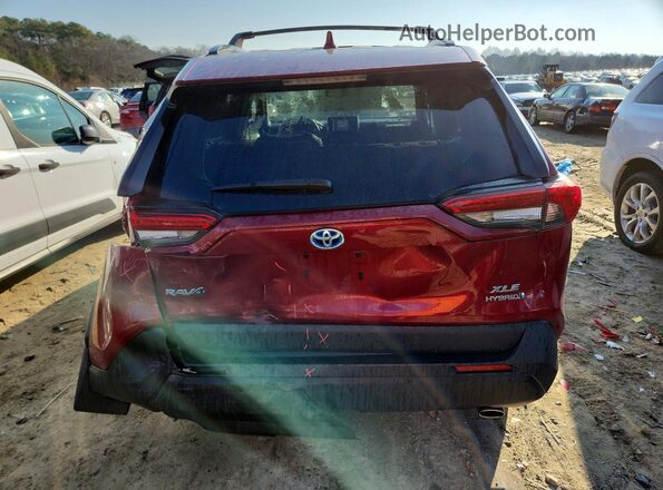 2T3RWRFVXRW196616 2024 TOYOTA RAV4 Burgundy უკანა ხედი