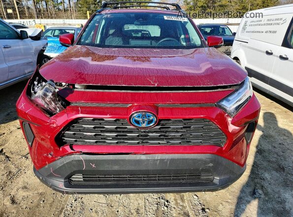 2T3RWRFVXRW196616 2024 TOYOTA RAV4 Burgundy წინა ხედი