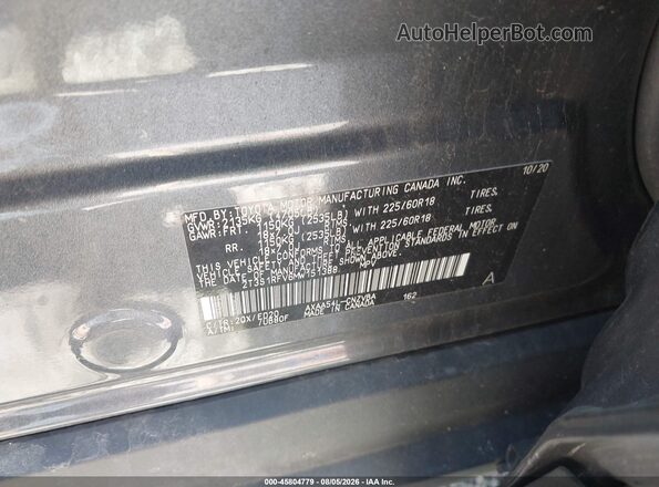 2T3S1RFV6MW151388 2021 TOYOTA RAV4 Серый Вид подкапотного пространства