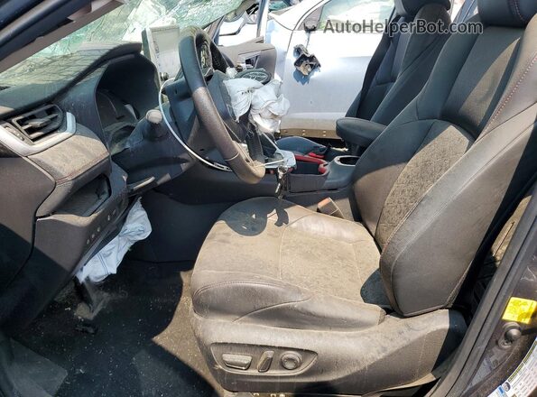 2T3S1RFV6NW310993 2022 TOYOTA RAV4 Charcoal Front interior view