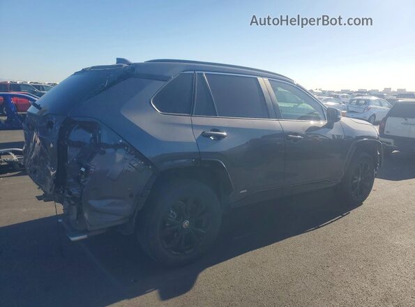 2T3T6RFV2NW030607 2022 TOYOTA RAV4 Gray Rear right