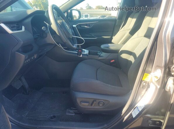 2T3T6RFV2NW030607 2022 TOYOTA RAV4 Gray Front interior view
