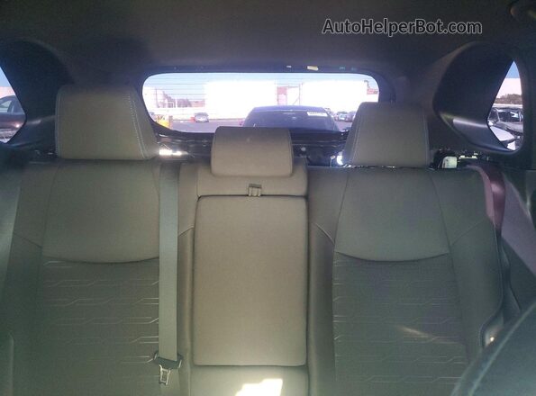 2T3T6RFV2NW030607 2022 TOYOTA RAV4 Gray Rear seats view