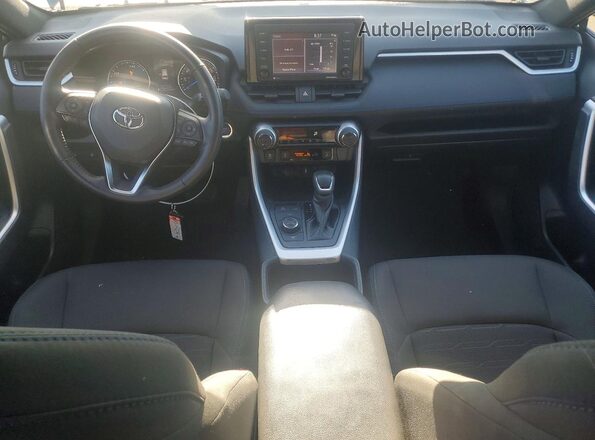 2T3T6RFV2NW030607 2022 TOYOTA RAV4 Gray Dashboard view