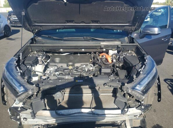 2T3T6RFV2NW030607 2022 TOYOTA RAV4 Gray Engine compartment view