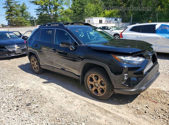 2T3UWRFV3PW169572 2023 TOYOTA RAV4 Черный Передняя правая четверть