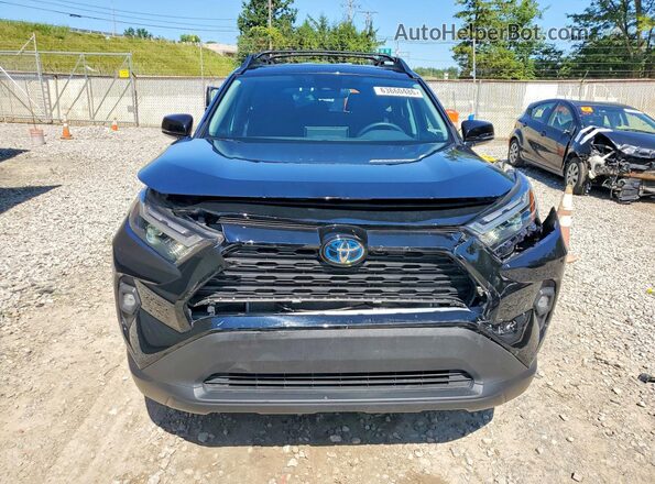 2T3UWRFV3PW169572 2023 TOYOTA RAV4 Черный Вид спереди
