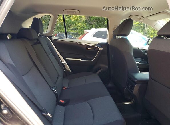 2T3UWRFV3PW169572 2023 TOYOTA RAV4 Черный Вид задней части салона