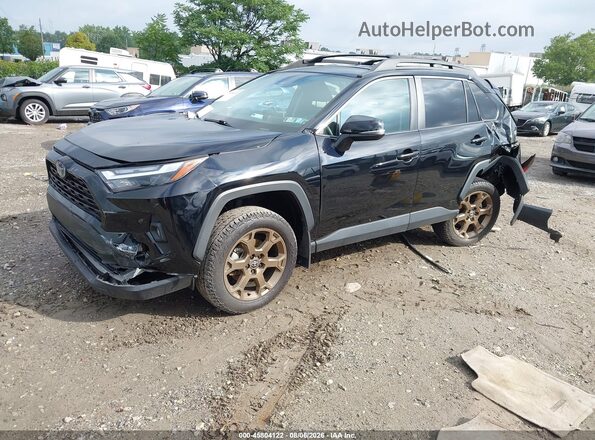 2T3UWRFV3RW226503 2024 TOYOTA RAV4 HYBRID Black წინა მარცხენა ხედი სამი მეოთხედიდან