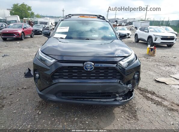 2T3UWRFV3RW226503 2024 TOYOTA RAV4 HYBRID Black ხელსაწყოთა პანელის ხედი