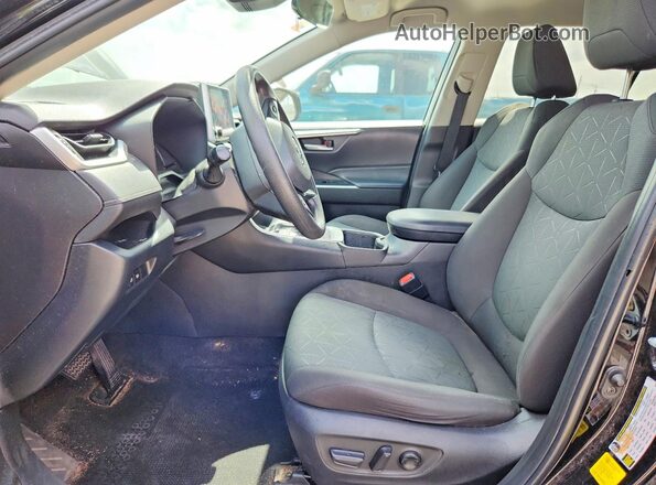 2T3UWRFV7PW169915 2023 TOYOTA RAV4 Черный Вид салона спереди