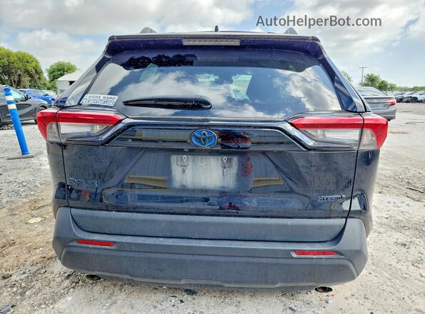 2T3UWRFV7PW169915 2023 TOYOTA RAV4 Черный Вид сзади