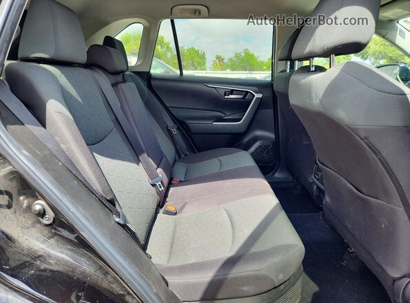 2T3UWRFV7PW169915 2023 TOYOTA RAV4 Черный Вид задних сидений